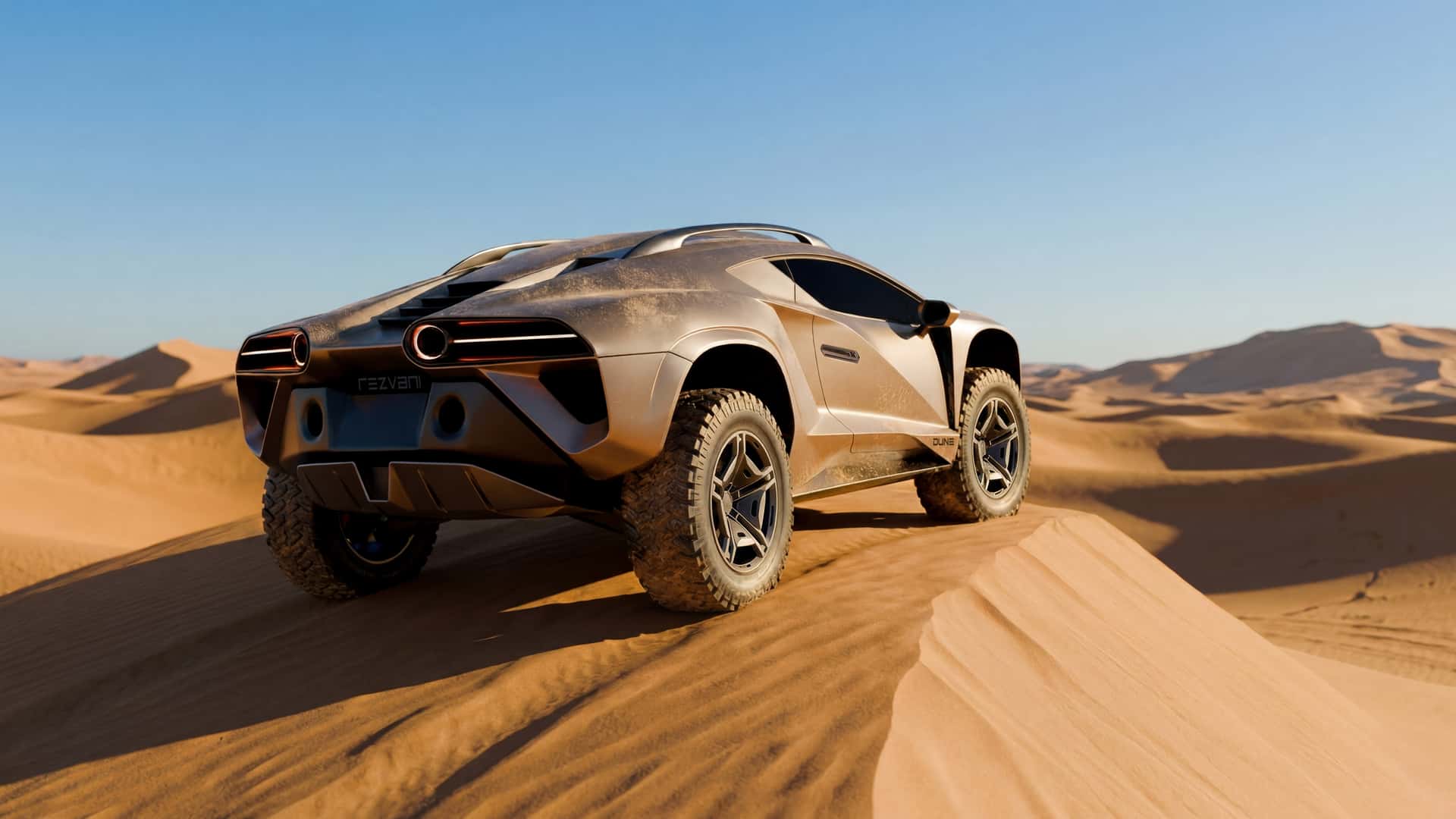 Rezvani Dune, вид сверху