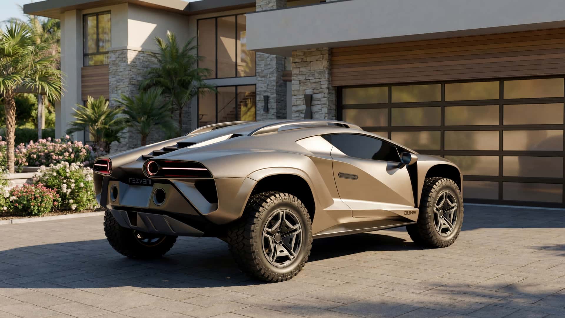 Rezvani Dune, подвеска
