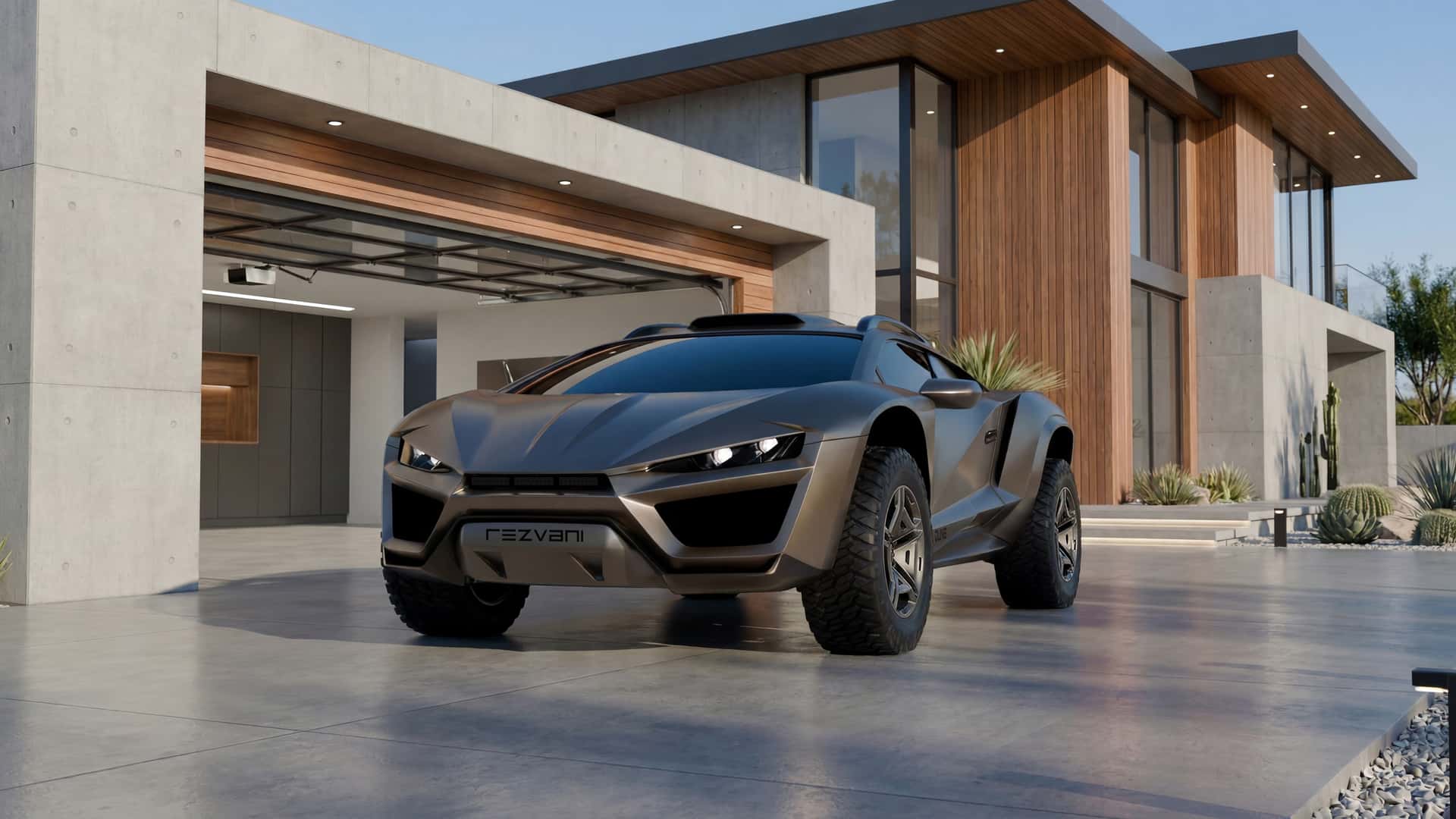 Rezvani Dune, расширенные колёсные арки