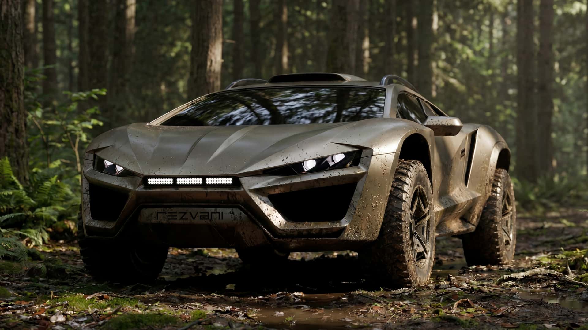 Rezvani Dune, задний угол