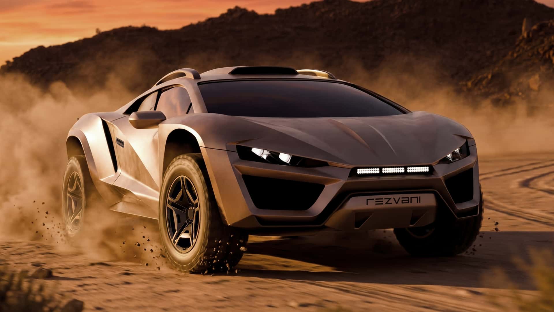 Rezvani Dune, крупным планом