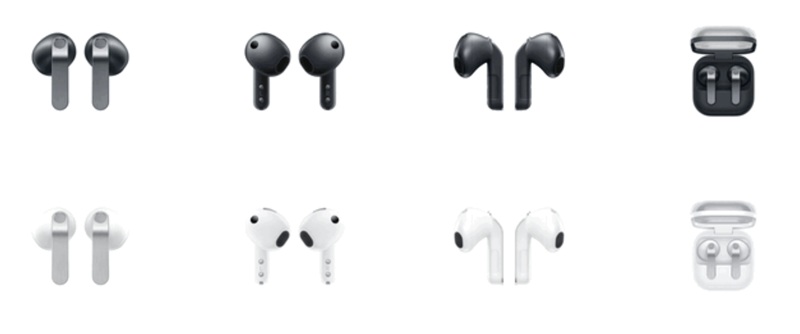 Samsung Galaxy Buds4 навушники