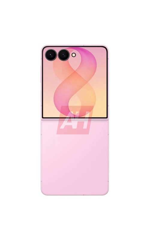 Samsung Galaxy Z Flip 8 в рожевому кольорі