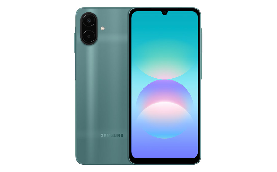 Samsung Galaxy A08 у руці