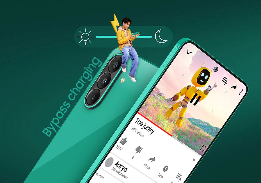 Samsung Galaxy F70 Pro в руках користувача