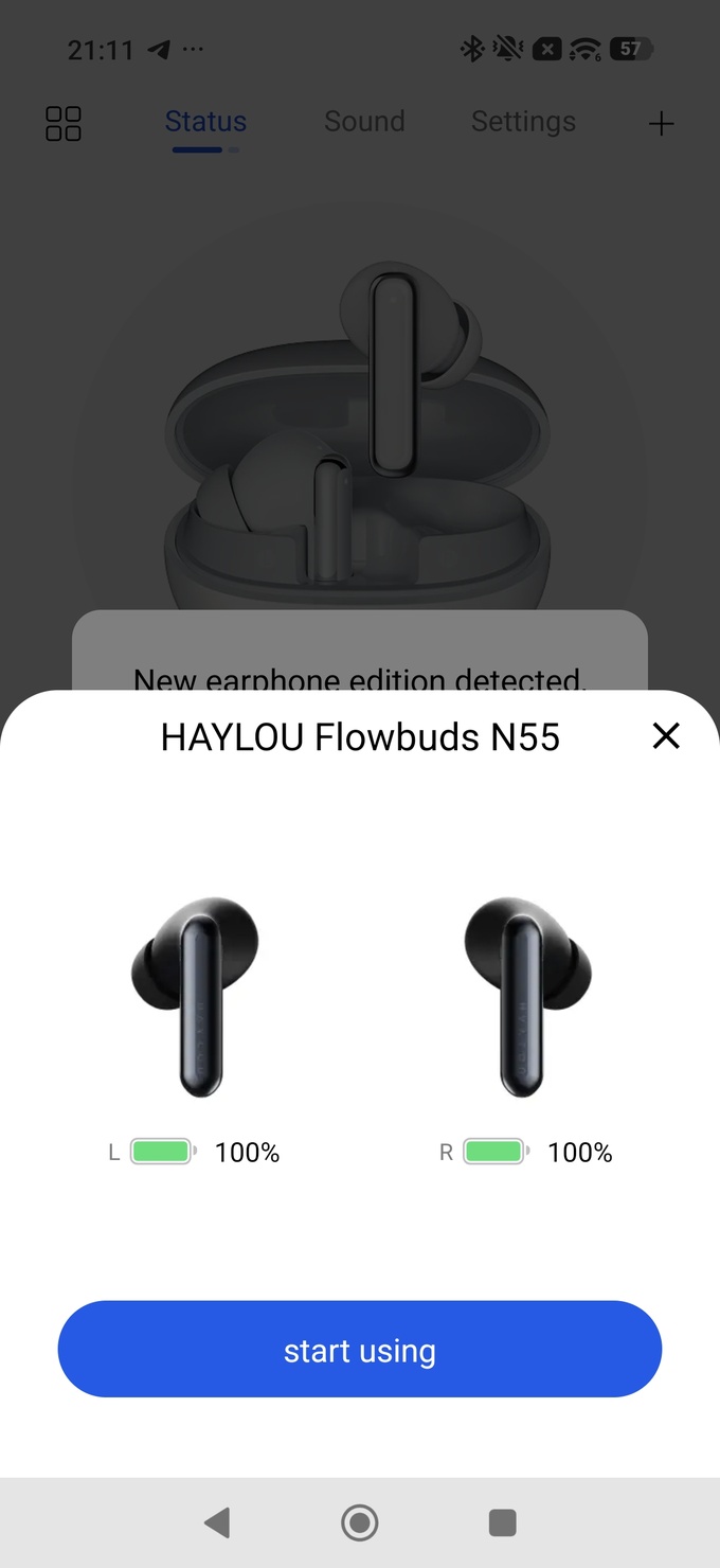 Haylou Sound додаток - скріншот 3