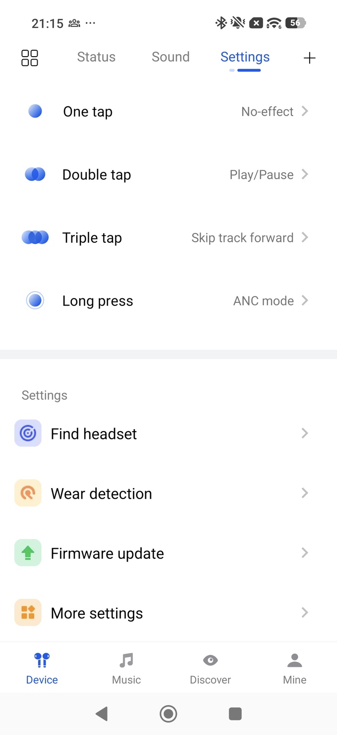 Додаток Haylou Sound - скріншот 5