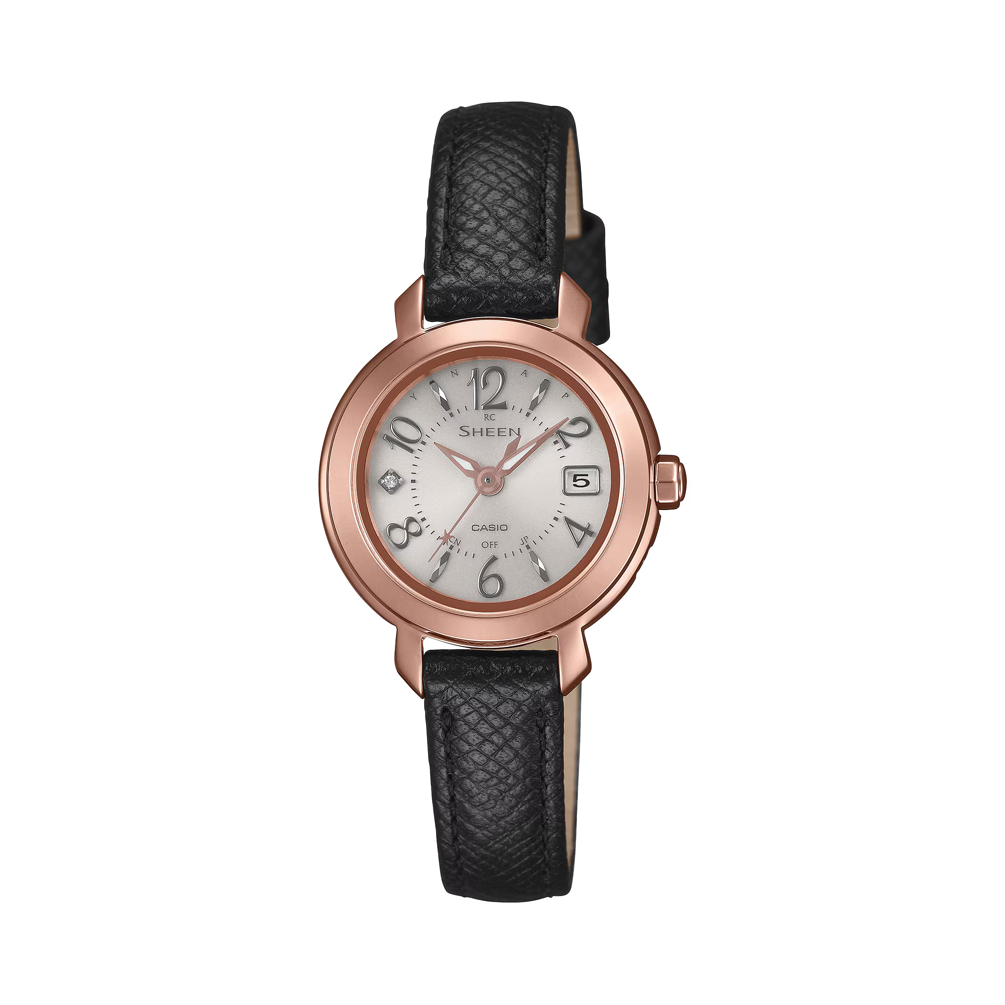SHW-5300PGL-7A watch on a white background