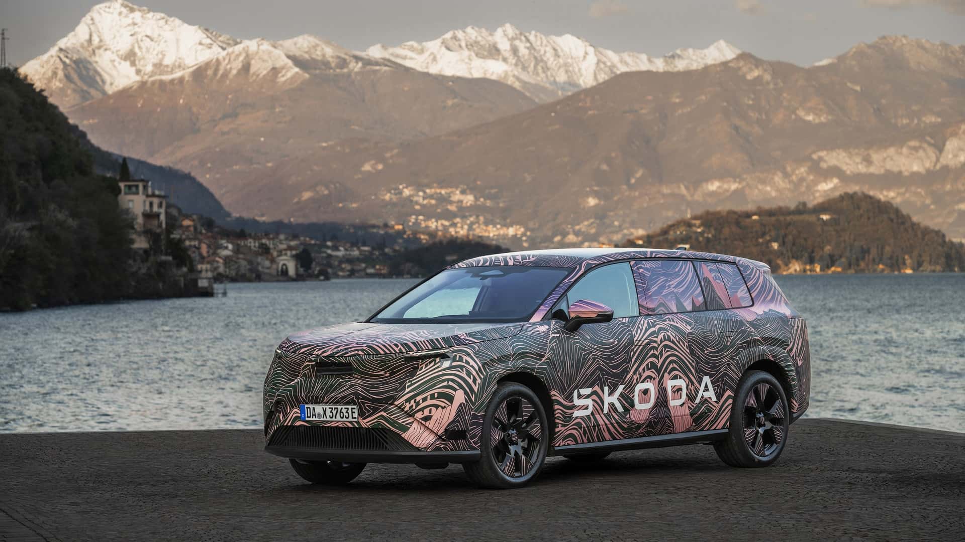Салон Skoda Peaq с прототипа