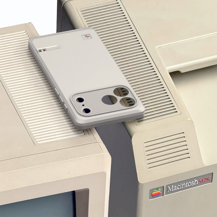 Coque rétro Spigen Classic LS - vue 7