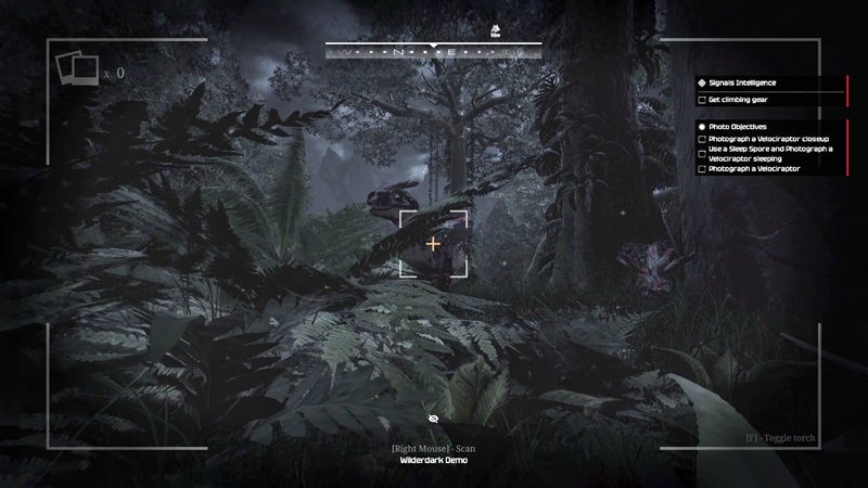 Сцена дослідження на острові Wilderdark