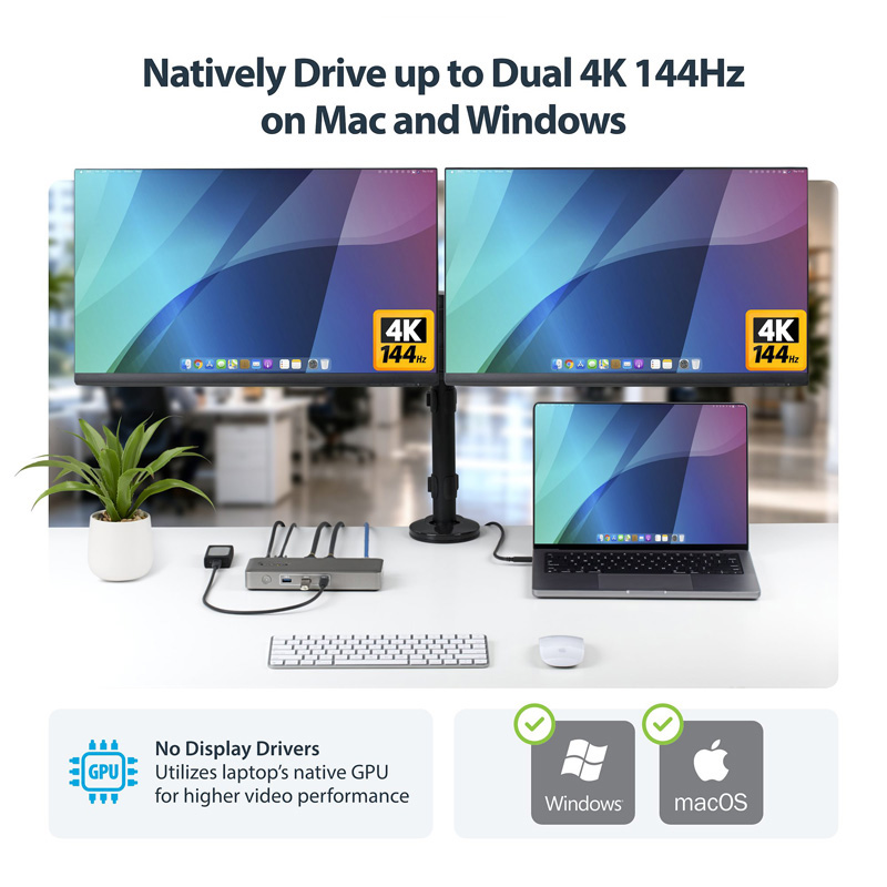 Изображение 4 док-станции StarTech 208N-USB4-DOCK