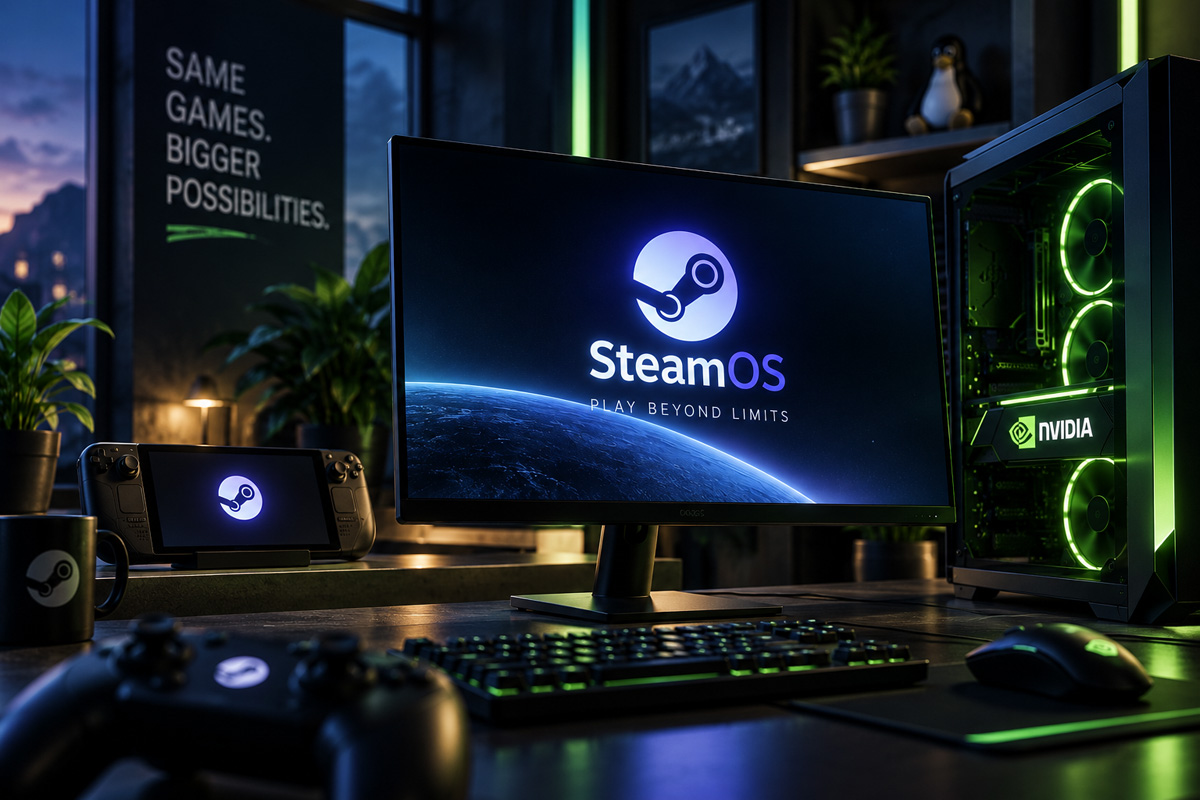 SteamOS та Nvidia співпраця