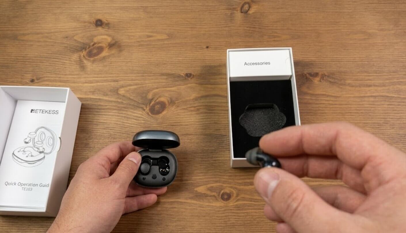 OTC CIC hearing aid