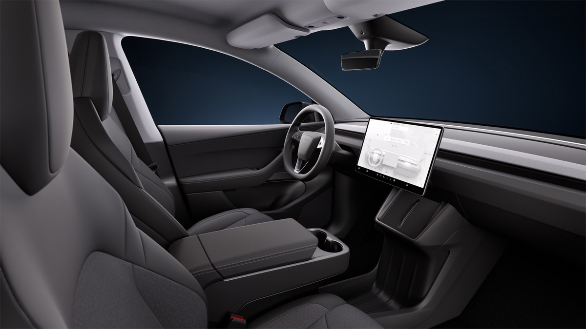 Tesla Model Y AWD Fonctionnalités intérieures
