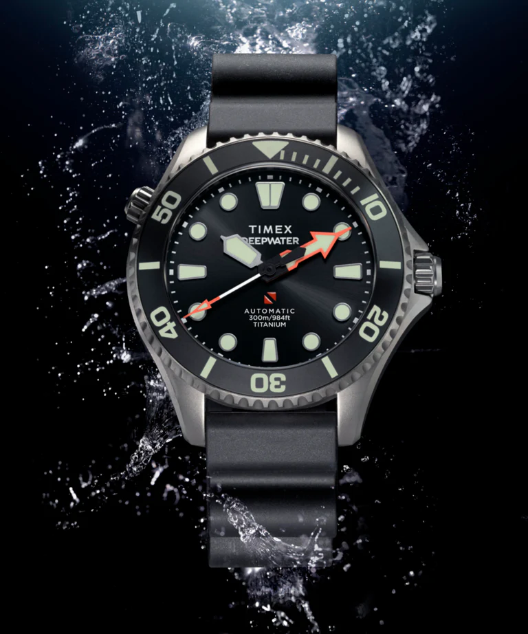 Timex Deepwater Meridian 300 - керамический безель