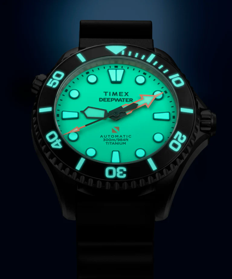 Timex Deepwater с ремешком HNBR