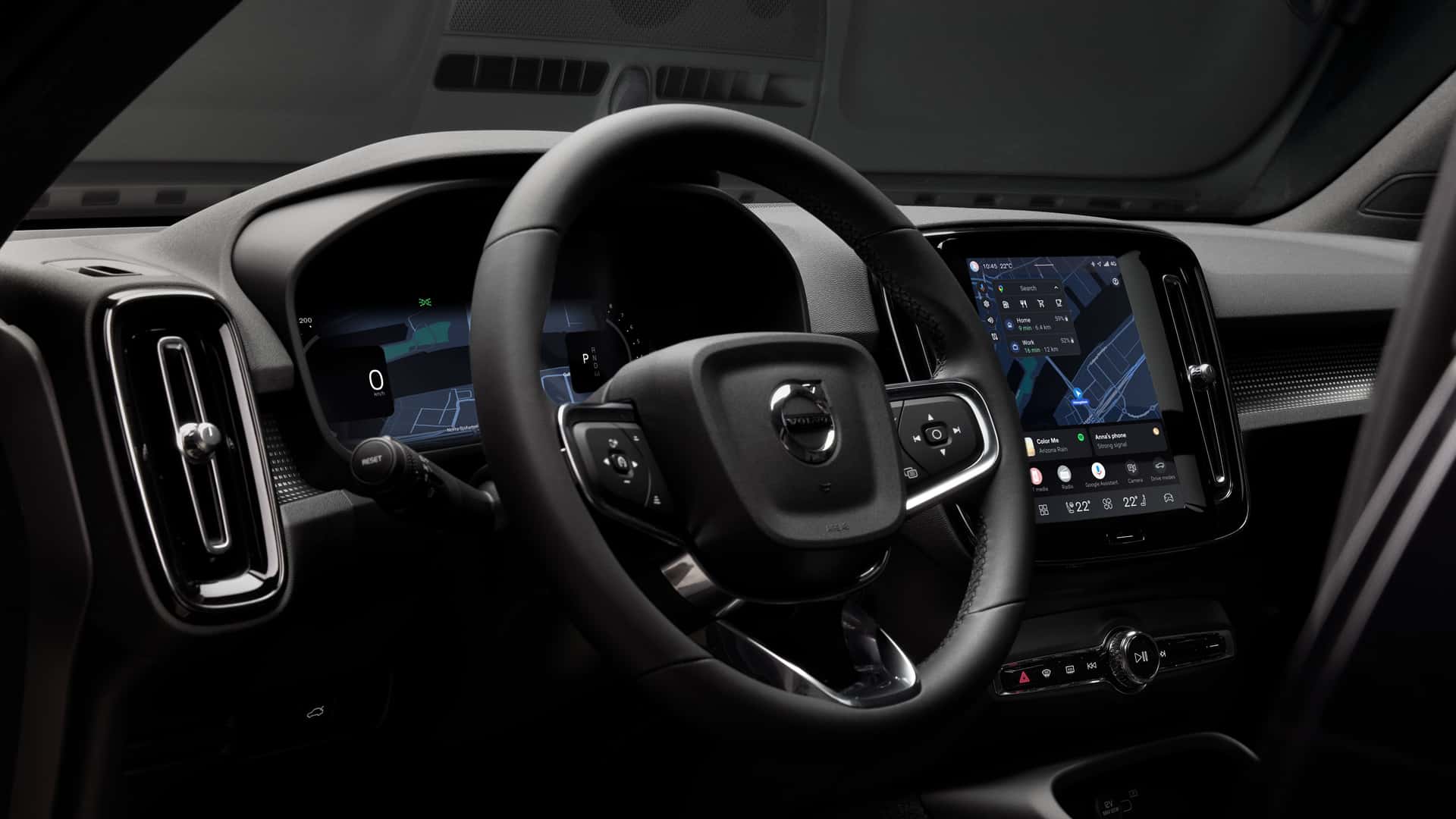 Зображення інтерфейсу Volvo Car UX