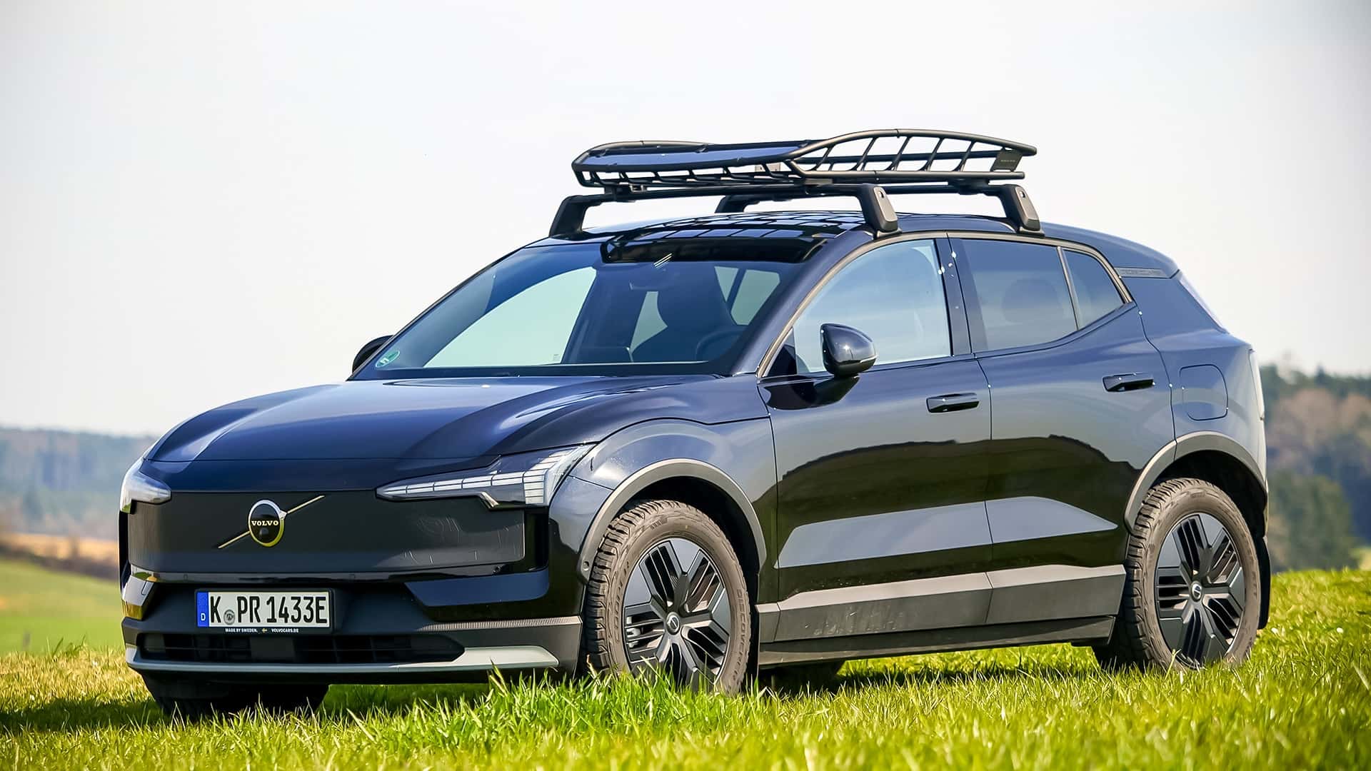 Ближчий вид коліс Volvo EX30