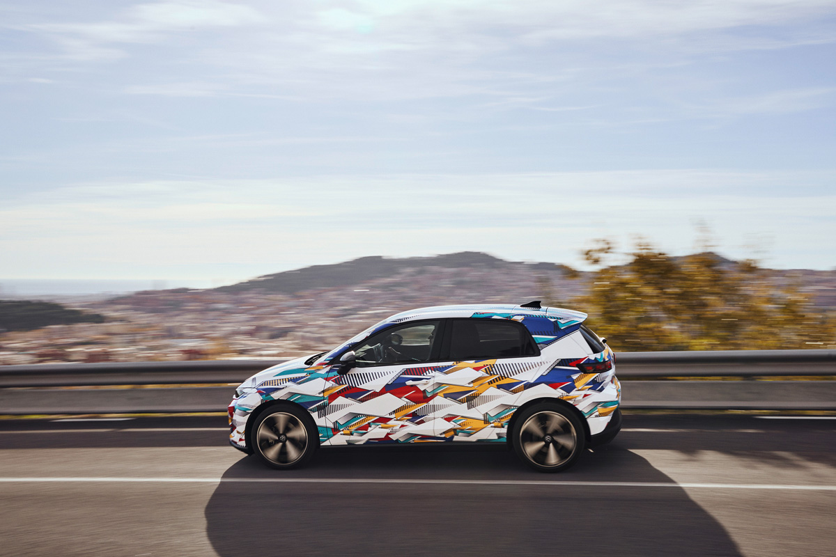 Vue de face de la Volkswagen ID. Polo EV