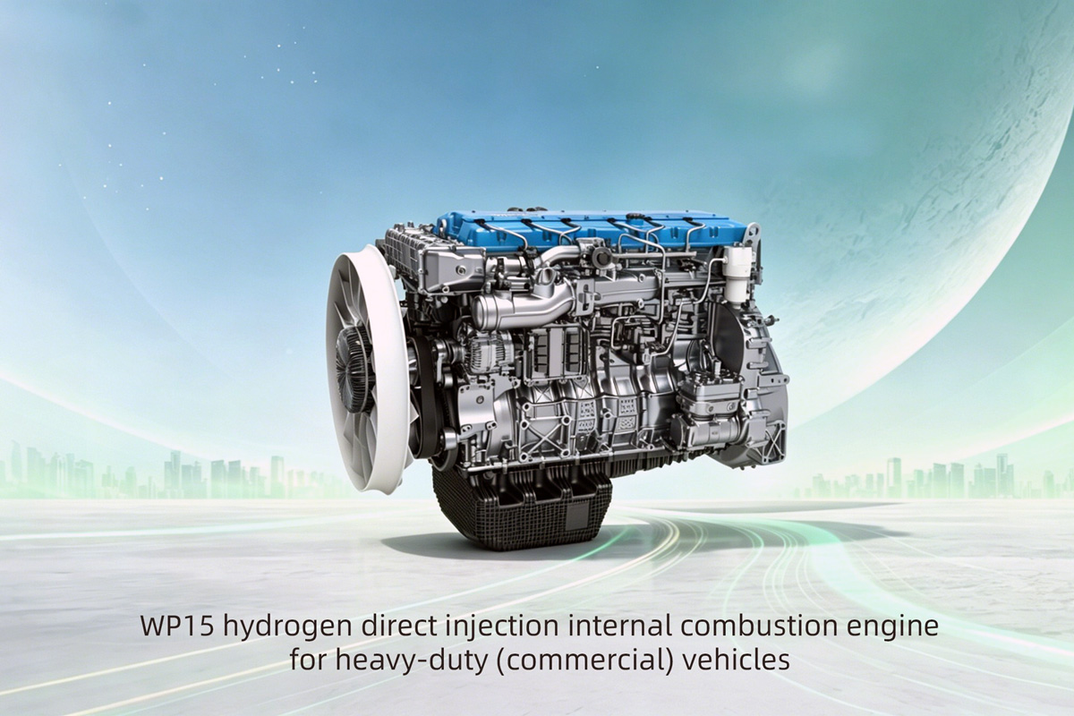 Le moteur Weichai Power WP15. Illustration : Weichai Power
