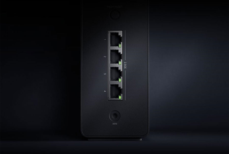 Xiaomi BE7200 Pro 2.5GbE порты