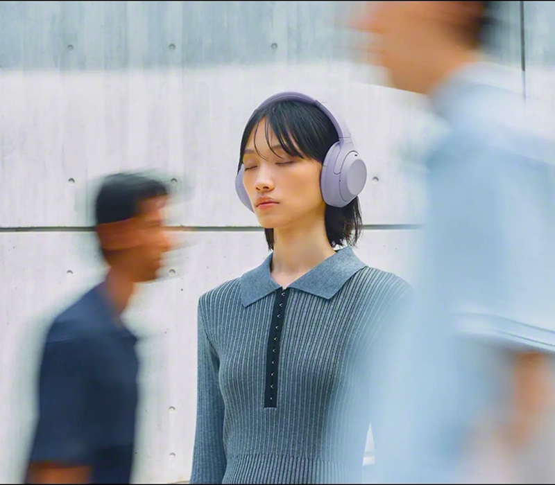 Sony WH-1000XM4C платиново-серебристые