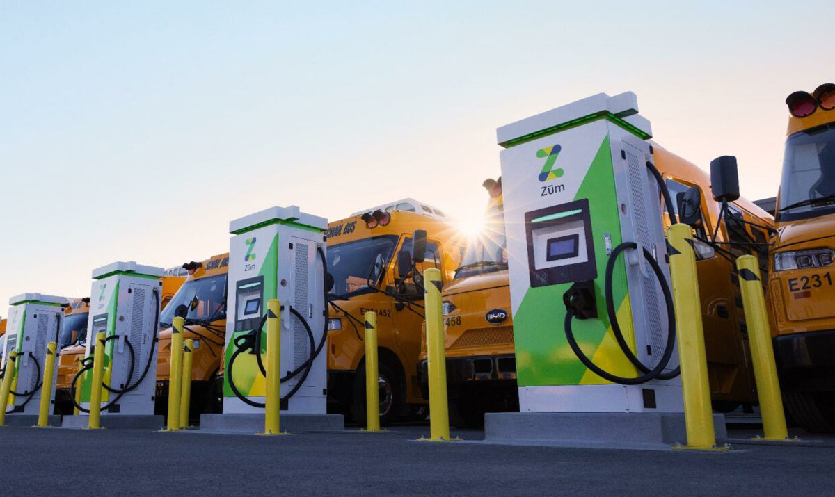 Електричні шкільні автобуси, працюючі в мережі Vehicle-to-Grid